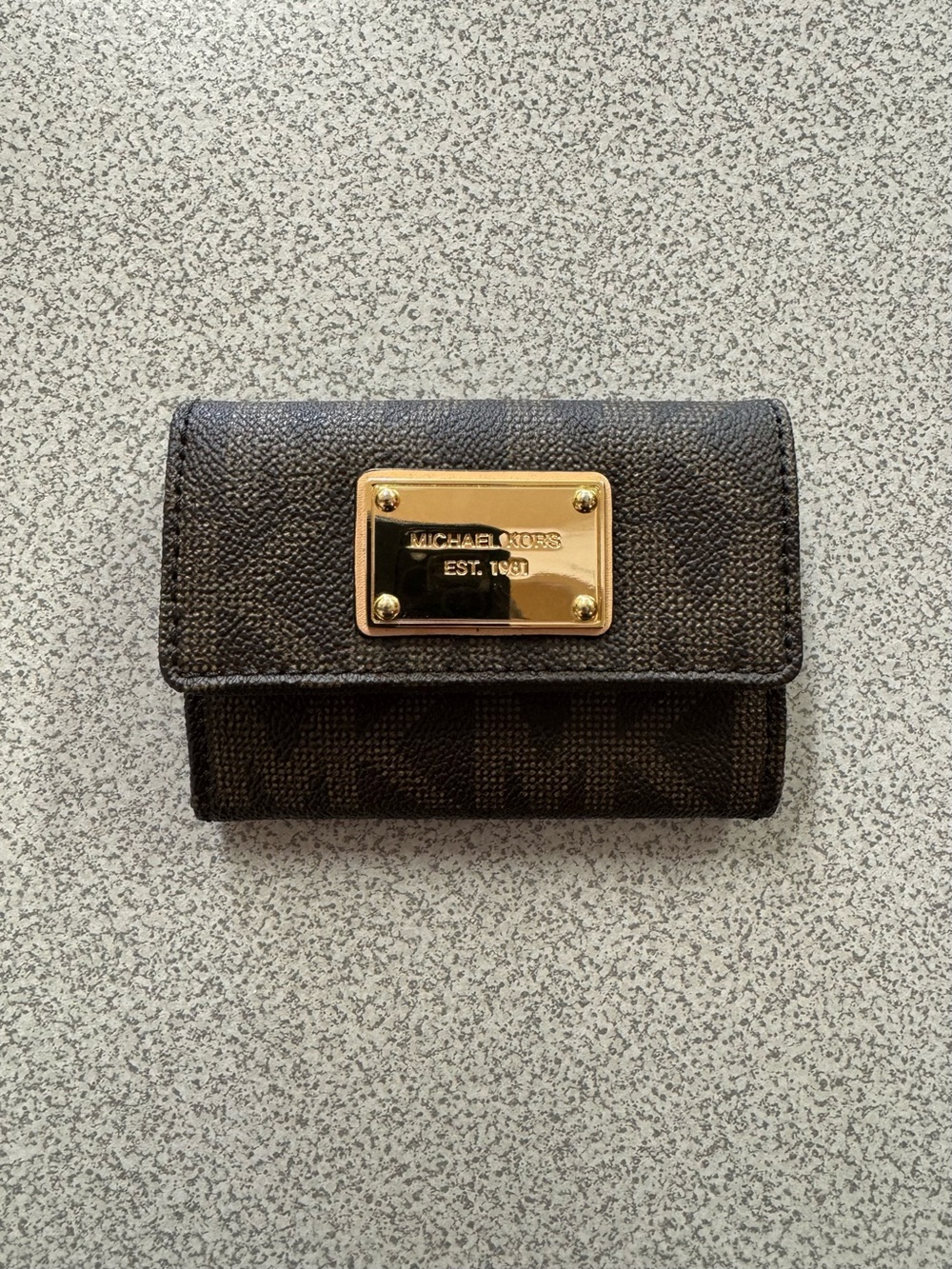 Michael Kors Brown Monogram Wallet